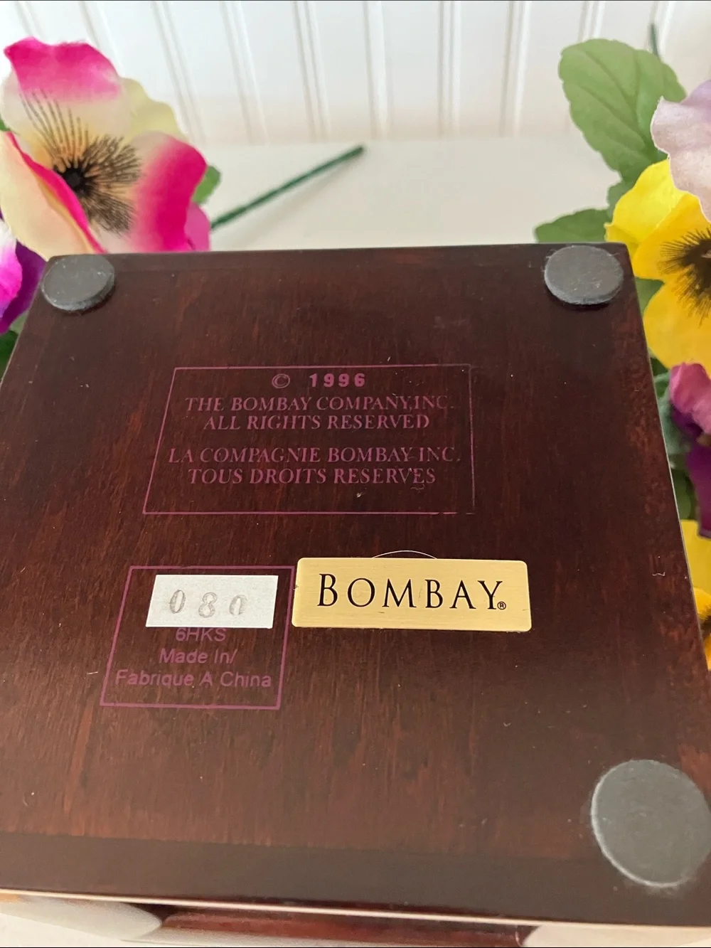 Bombay vintage wooden
